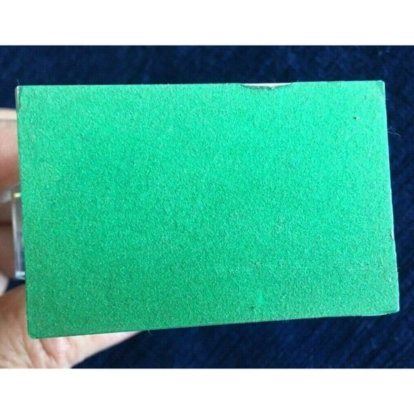 New York City Apple Art Glass Souvenir Paperweight Etched Footed 3"*3"* 1" - Picture 6 of 6